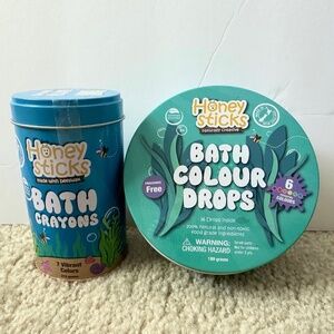 Honeysticks Bath Bundle Color Drops and Bath Crayons